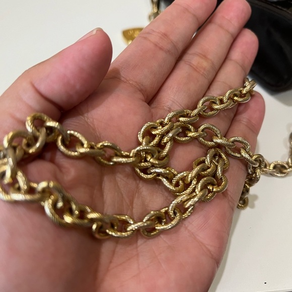 MCM Patent Sling Bag - Picture 6 of 15